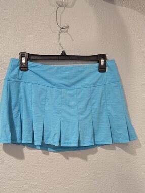 EleVen by Venus Williams Pleated Active Skort in Sky Blue